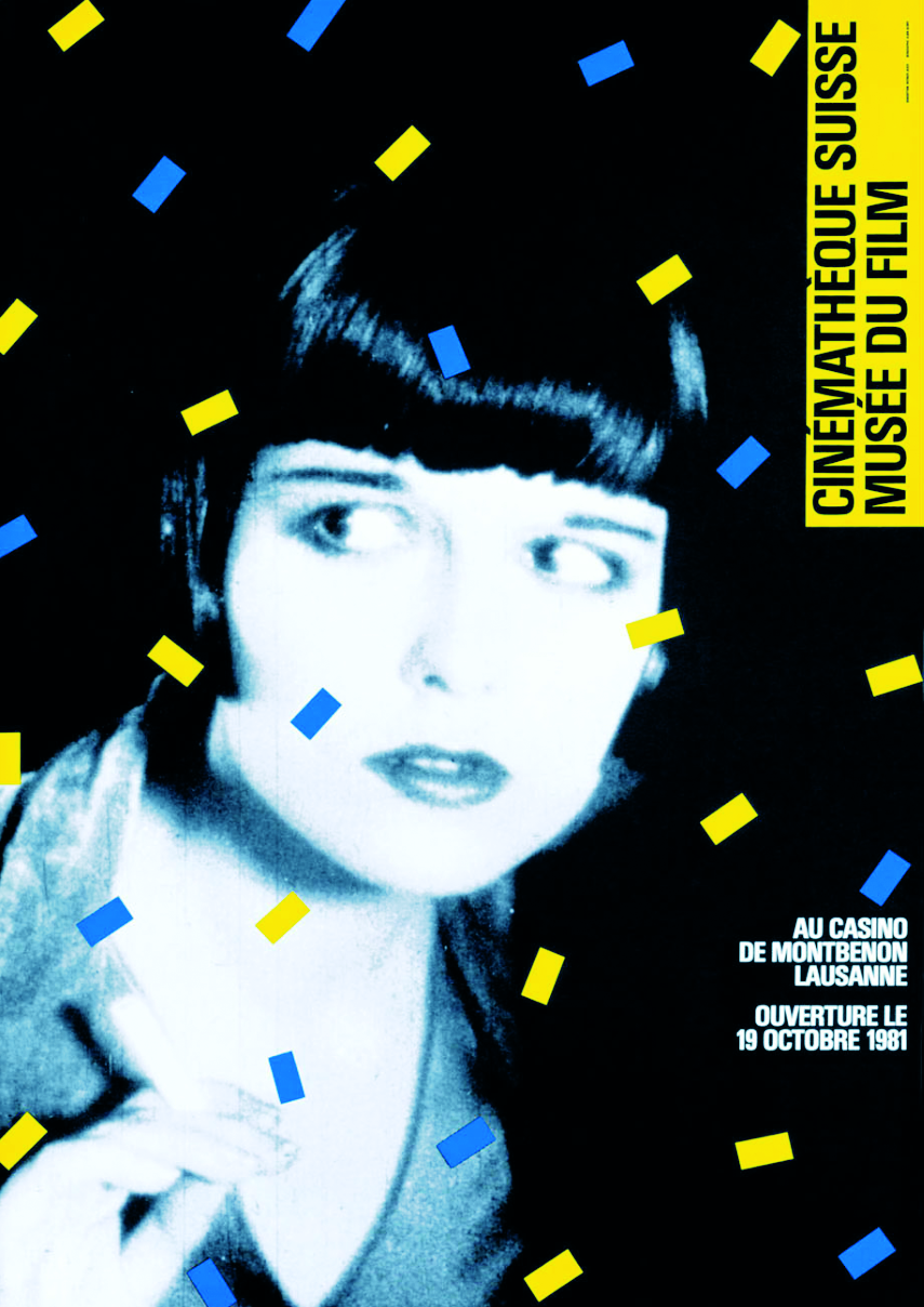 Plakat "Cinémathèque Suisse, Musée du Film" (1981)