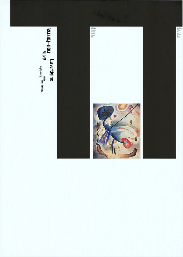 Plakat. Da Kandinsky a Pollock La vertigine della non-forma