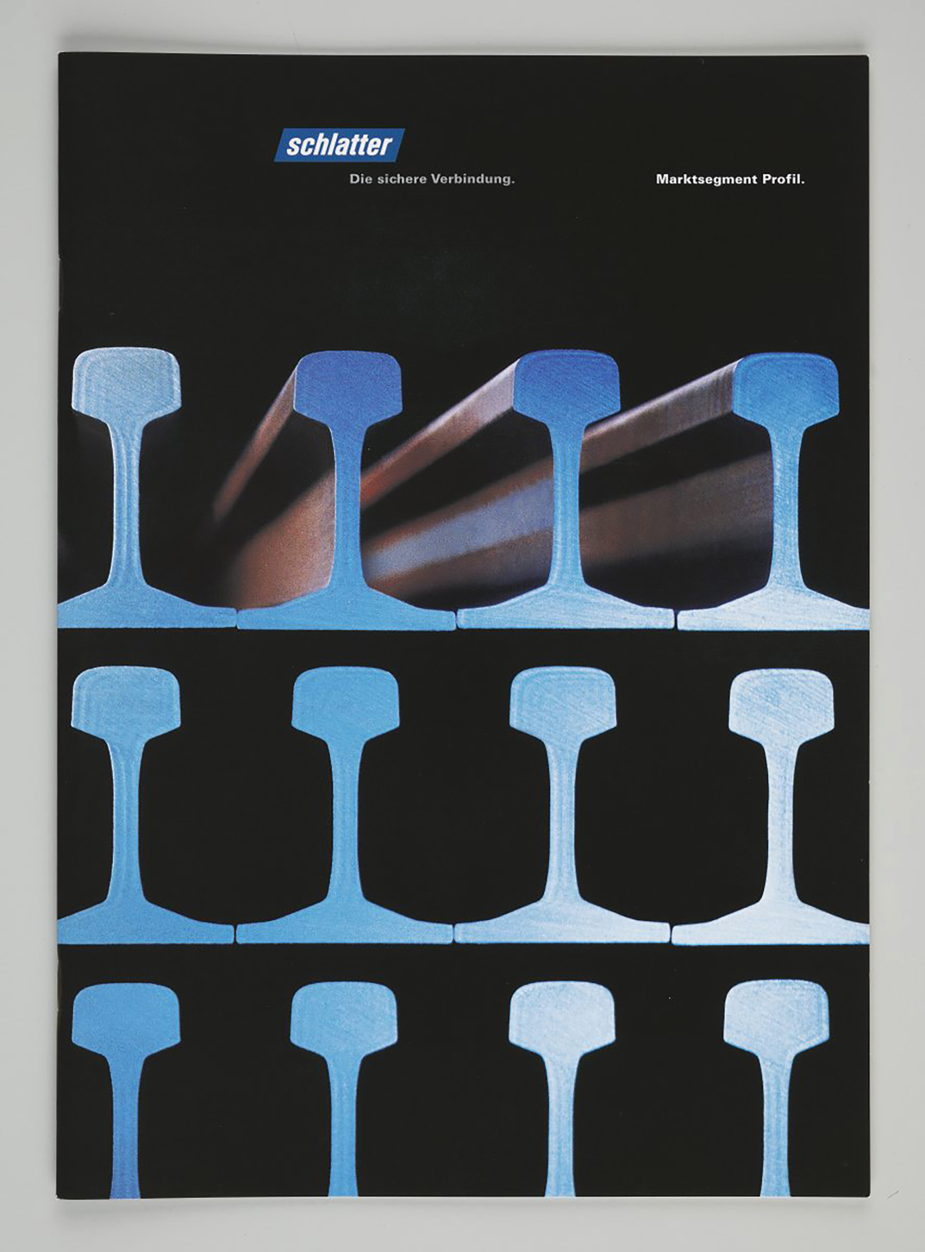 Schlatter Broschüre, 12S. Heftbindung